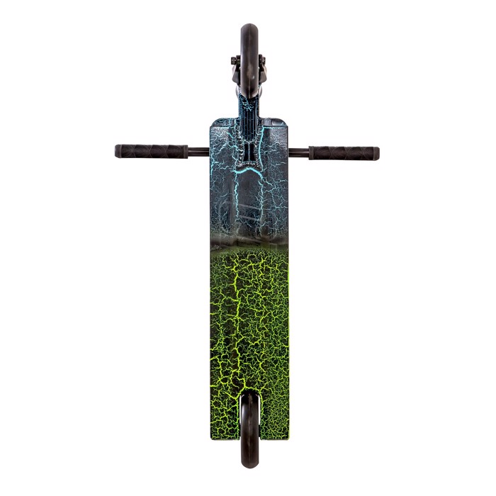 Crisp Ultima 5.0 Scooter - Blue & Green Cracking/Black Crisp Ultima 5.0 Patini - Blue & Green Cracking/Black