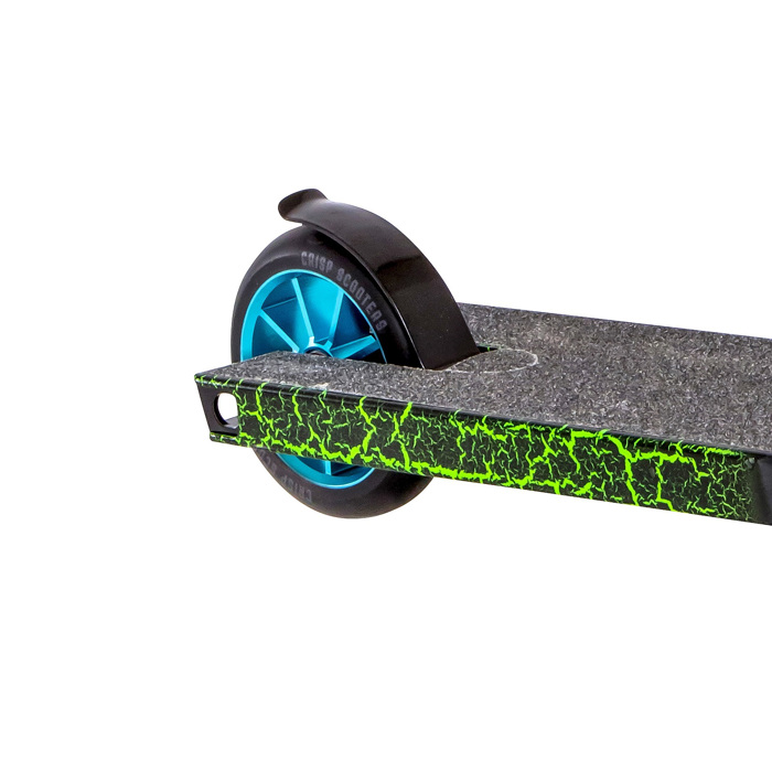 Crisp Ultima 5.0 Scooter - Blue & Green Cracking/Black Crisp Ultima 5.0 Patini - Blue & Green Cracking/Black