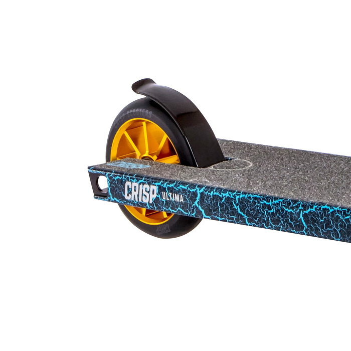 Crisp Ultima Scooter - T Gold & Blue Cracking/Black Crisp Ultima Patini - T Gold & Blue Cracking/Black