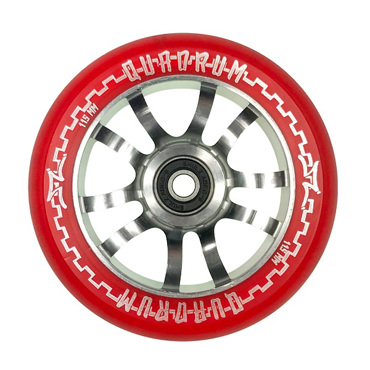 AO SCOOTERS Quadrum Clear Wheel 115mm - Red AO SCOOTERS Quadrum Clear Wheel 115mm - Red