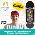 Tech Deck Shane O' Neill's olympic games Paris 2024 X-Connect Park Creator  - 1 miniatoura troxosanida kai rampa