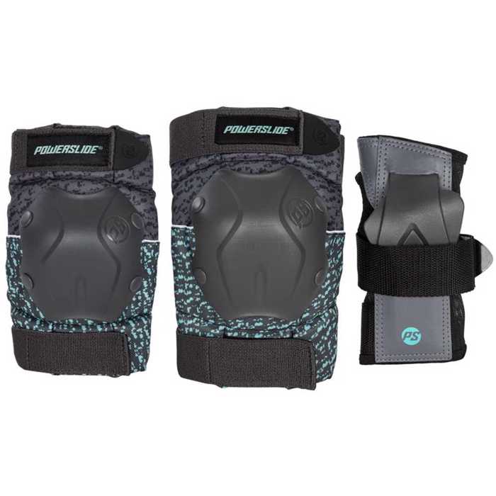 POWERSLIDE Standard black/Teal set Prostateftika