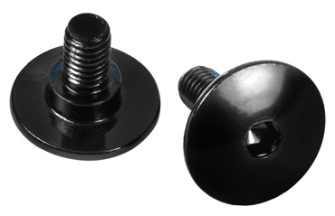 Βίδες Powerslide για Cuff Swell, Kaze, Μαύρες