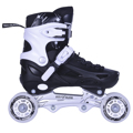 3K Afxomeioumena Patinia/Roller Skates/Pagpedila 3 se 1 - Mavro