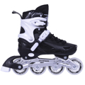 AThLOPAIDIA 10306 Afxomeioumena Patinia/Roller Skates 2 se 1 - Mavro