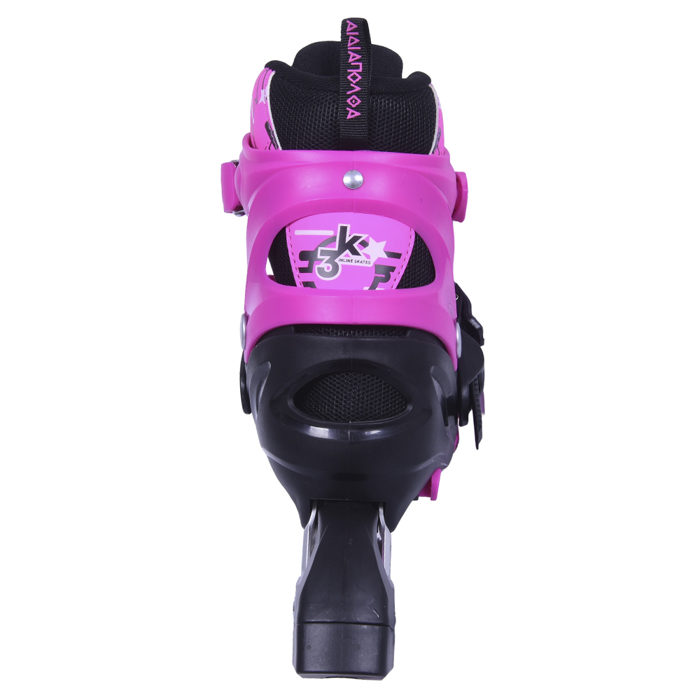 ATHLOPAIDIA Adjustable Inline Skates - Pink AThLOPAIDIA Afxomeioumena Patinia - Roz
