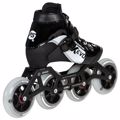 POWERSLIDE Evo 3x Afxomeioumena Patinia - Mavro/Lefko
