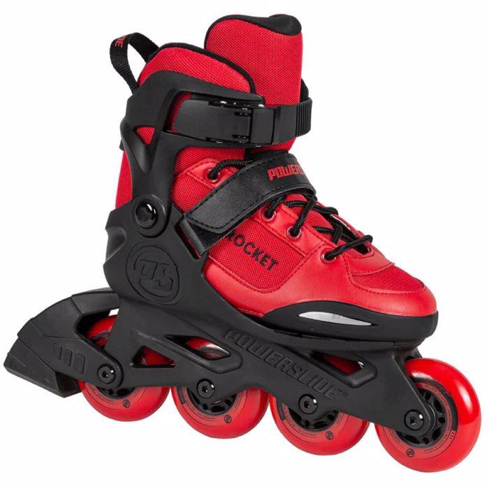 POWERSLIDE Rocket Red adj. Inline Skates - Black/Red POWERSLIDE Rocket Red adj. Patinia - Mavro/Kokkino