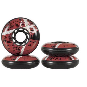 Undercover Team PB, Los Angeles II Wheels - Red/Black