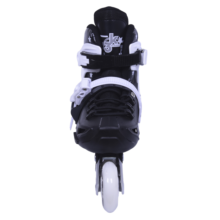 ATHLOPAIDIA Adjustable Inline Skates - Black AThLOPAIDIA Afxomeioumena Patinia - Mavro