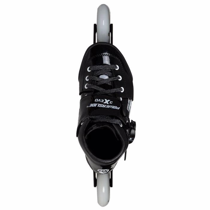 POWERSLIDE Evo 3x Afxomeioumena Patinia - Mavro/Lefko