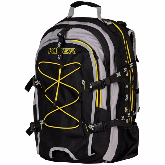 KIZER Kizer Bag Bag - Black/Grey/Yellow KIZER Kizer Bag Tsanta - Mavro/Ggri/Kitrino