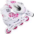 ROCES Compy 8.0 Girl Afxomeioumena Patinia - Lefko/Bioleti