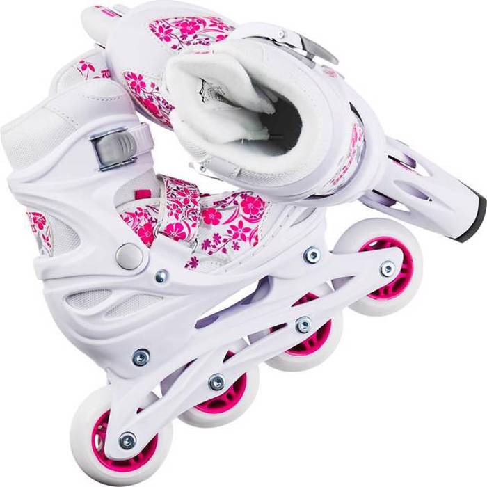 ROCES Compy 8.0 Girl Afxomeioumena Patinia - Lefko/Bioleti