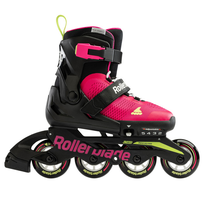 ROLLERBLADE Microblade Afxomeioumena Patinia -  Pink/Light Green