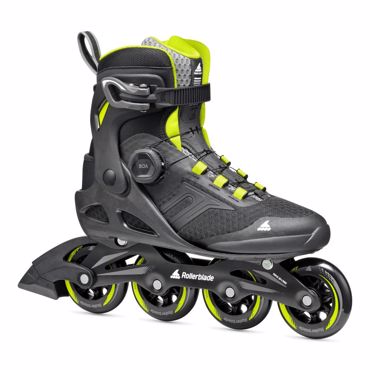ROLLERBLADE Macroblade 84 BOA Inline Skates - Black/Lime ROLLERBLADE Macroblade 84 BOA Inline Skates - Black/Lime