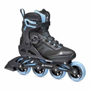 ROLLERBLADE Macroblade 84 BOA W Inline Skates - Black/Powder Blue ROLLERBLADE Macroblade 84 BOA W Inline Skates - Black/Powder Blue
