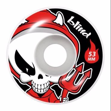 BLIND Devil Reaper 53χιλ. Ροδάκια - Μαύρο BLIND Devil Reaper 53χιλ. Ροδάκια - Μαύρο