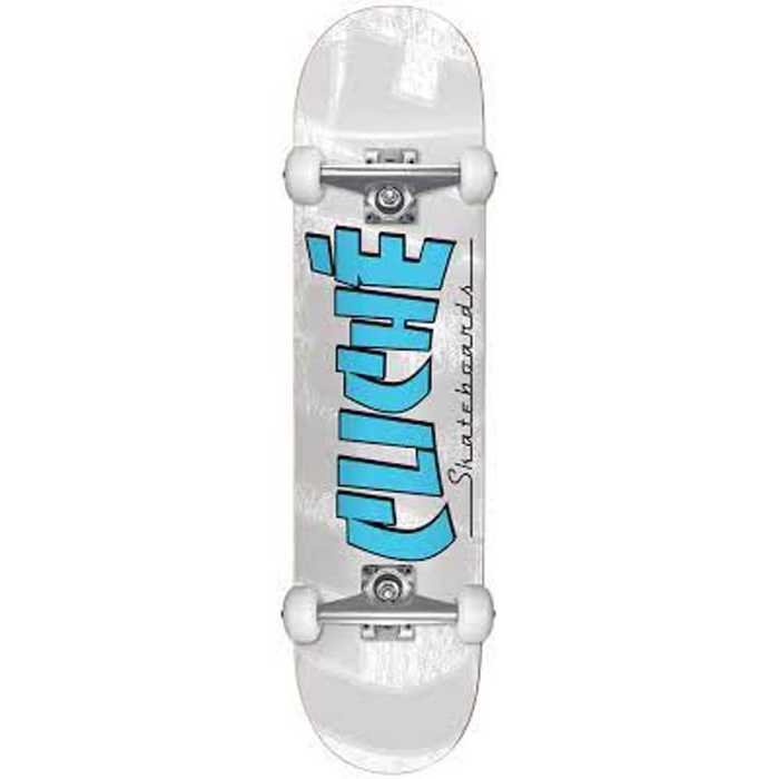 CLICHE Banco FP Complete Skateboard 8'' - Blue/White