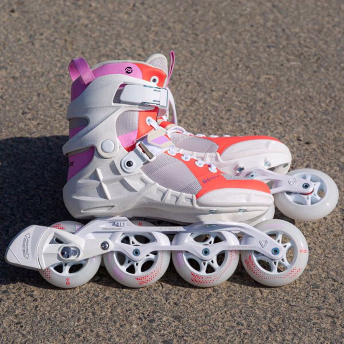 POWERSLIDE Phuzion Argon Peach 90 Inline Skates - Peach POWERSLIDE Phuzion Argon Peach 90 Patinia - Rodakini