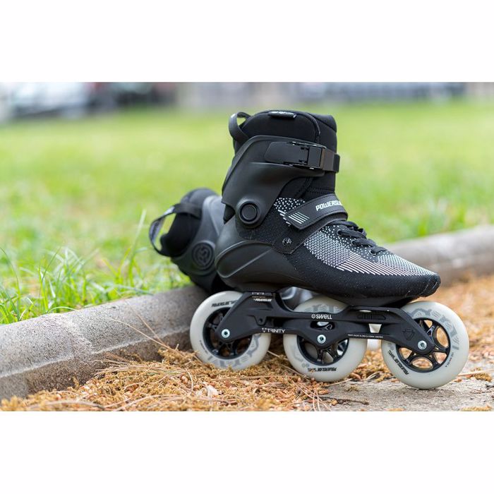 POWERSLIDE Swell Lite Black 100 Inline Skates (sample) POWERSLIDE Swell Lite Black 100 Patinia (deiga)