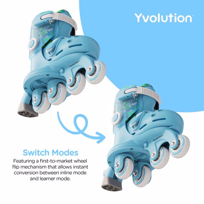 YVOLUTION Twista Patinia - Ble, EU: 23-28/14-17,5cm