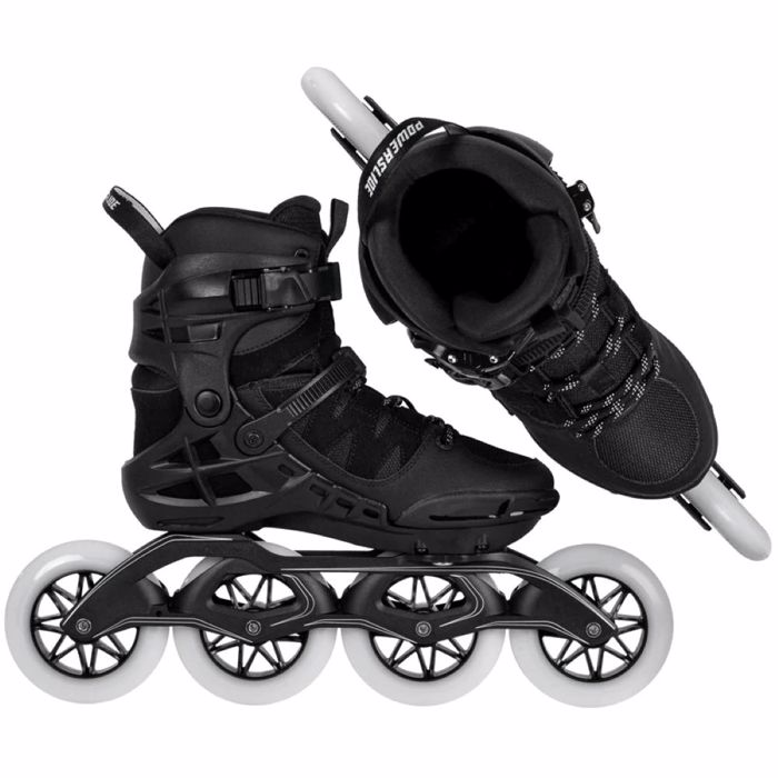 POWERSLIDE Phuzion Argon Road Black 110 Inline Skates - Black POWERSLIDE Phuzion Argon Road Black 110 Patinia - Mavro