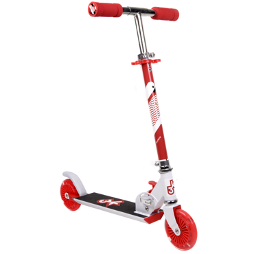 ATHLOPAIDIA Two Wheels Scooter - Red