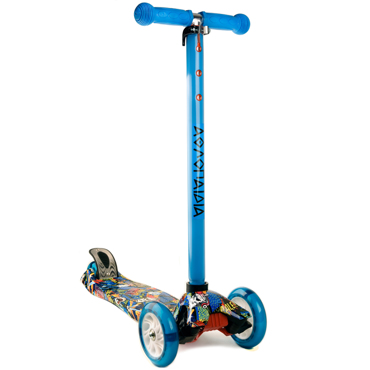 ATHLOPAIDIA Scooter with 3 Led Wheels, #11