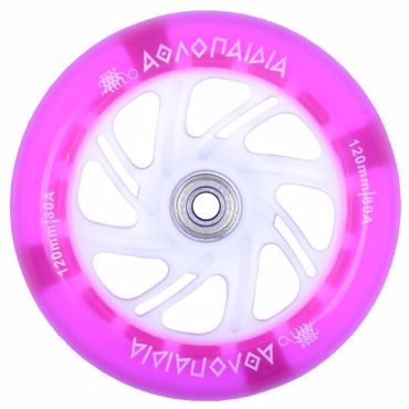 ATHLOPAIDIA Wheel with Bearing 120mm - Purple ATHLOPAIDIA Wheel with Bearing 120mm - Purple