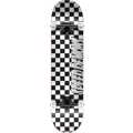 SPEED DEMONS checkers soft top complete skateboard 7.25'' - Mavro/Aspro