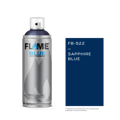 Spray Flame Blue 400ml, Sapphire Blue Mat