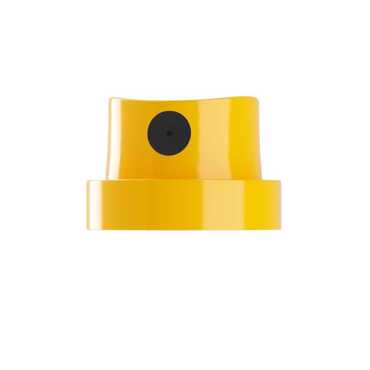Cap yellow-Black (wide spray)