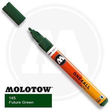 Μαρκαδόρος Ακρυλικός Molotow One4All, 2χιλ., 145 Future Green