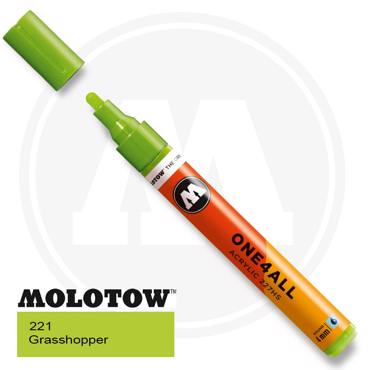 Μαρκαδόρος Ακρυλικός Molotow One4All, 4χιλ., 221 Grasshopper