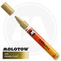 Markadoros Akrulikos Molotow One4All, 4xil., 228 Metallic gold