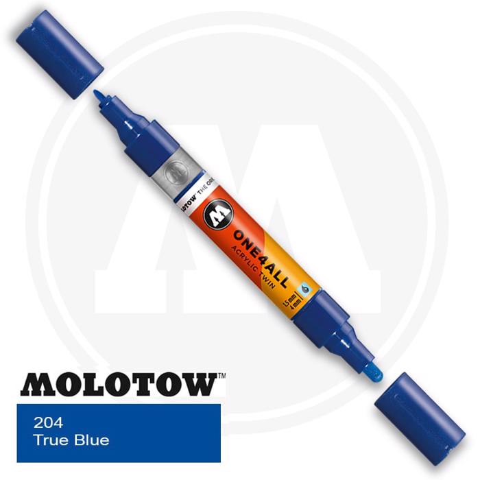 MOLOTOW Markadoros One 4All Twin 204 - True Blue