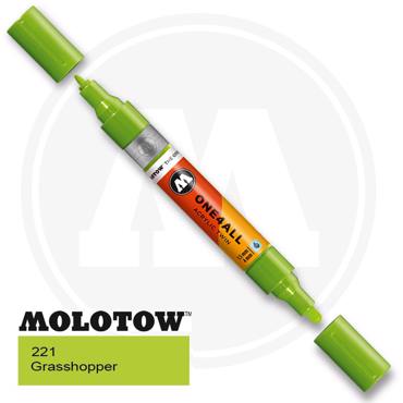 MOLOTOW Marker One 4All Twin 221 - Grasshopper