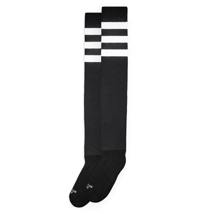 AMERICAN SOCKS Back In Black Kaltses - Ultra High, One Size