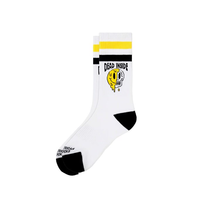 AMERICAN SOCKS Dead Inside Kaltses - Mid High, One Size