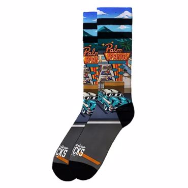 AMERICAN SOCKS Signature Palm Springs Motel Socks - Mid High AMERICAN SOCKS Signature Palm Springs Motel Socks - Mid High