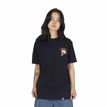 AMERICAN SOCKS Punks not Dead Μπλουζάκι - Black