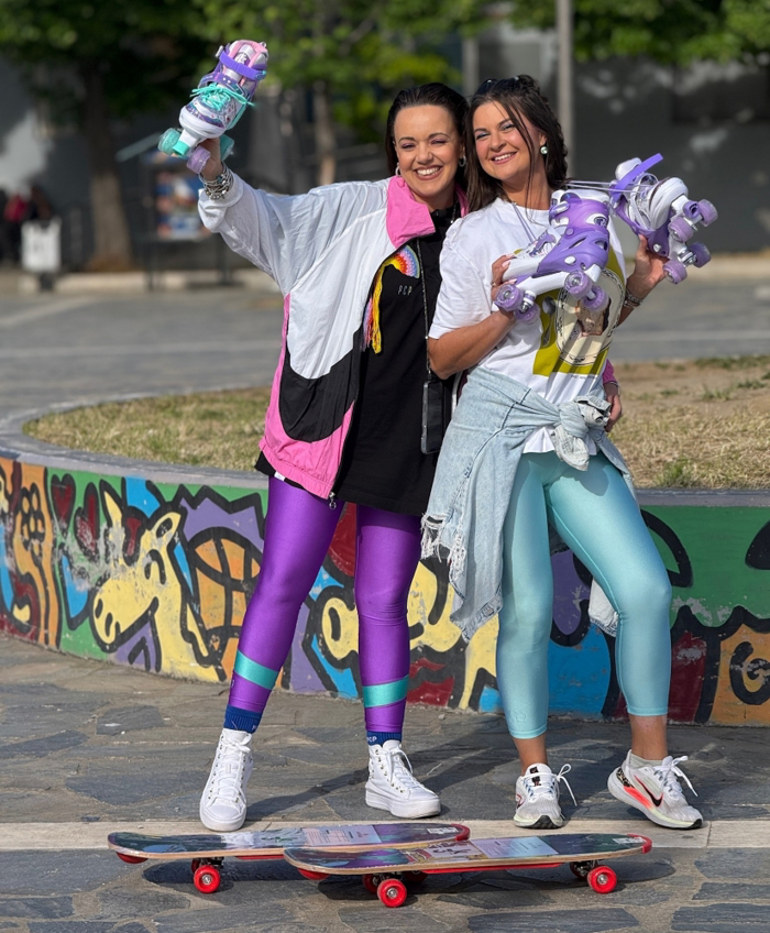 ATHLOPAIDIA adjustable roller skates - Light Purple AThLOPAIDIA afxomeioumena roller skates - Lila