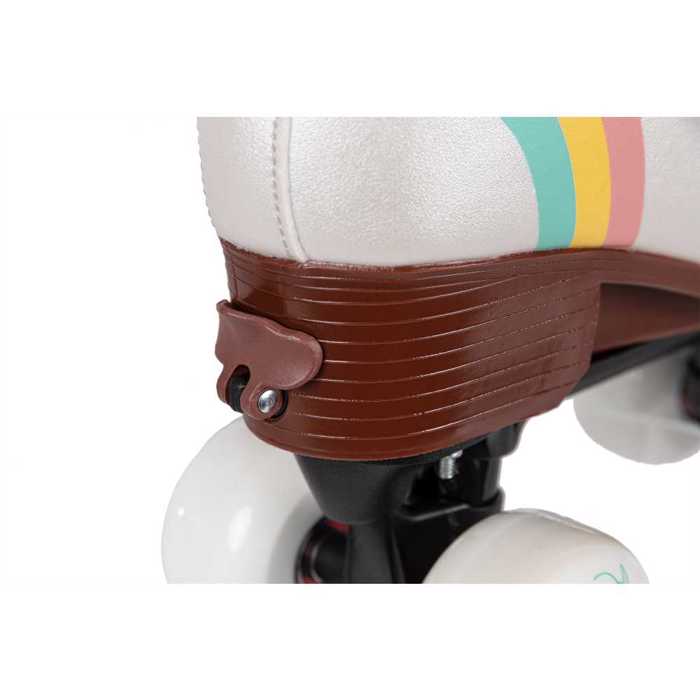 CHAYA Bliss Vanilla Adjustable Quad Roller Skates - White CHAYA Bliss Vanilla Afxomeioumena Quad Patinia - Lefko
