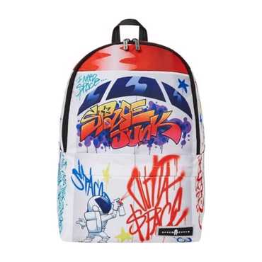 SPACE JUNK Backpack Graffiti Spaceship
