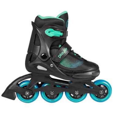 PLAYLIFE Joker Sky Adjustable Kids Inline Skates - Black/Blue PLAYLIFE Joker Sky Adjustable Kids Inline Skates - Black/Blue