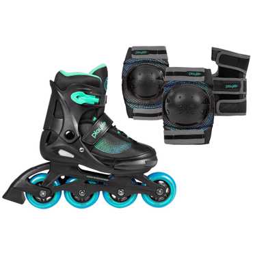 PLAYLIFE Joker Blue Sky Combo Adjustable Kids Inline Skates