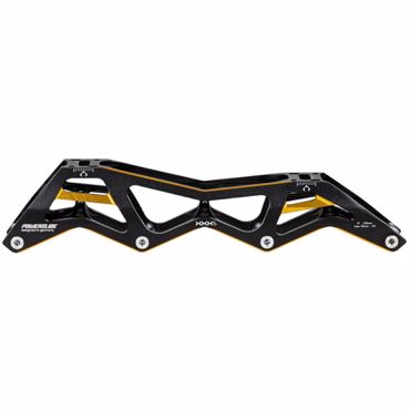 POWERSLIDE 3X4 90 -11 Black Gold 280mm Frames (sample) - Black