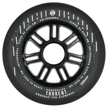 Powerslide 100χιλ./84Α Torrent Ροδάκια - Μαύρο