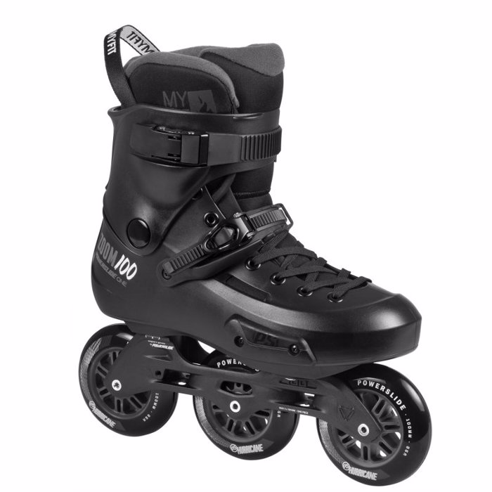 POWERSLIDE Zoom Pro Black 100 Patinia